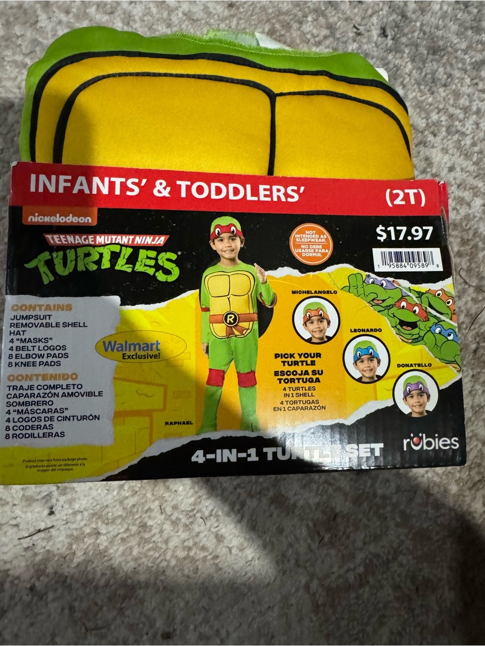 Nickelodeon Teenage Mutant Ninja Turtles Red